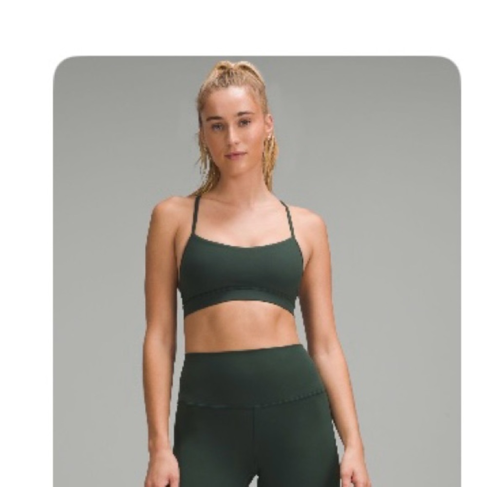 Flow Y Bra Nulu - Legacy Green